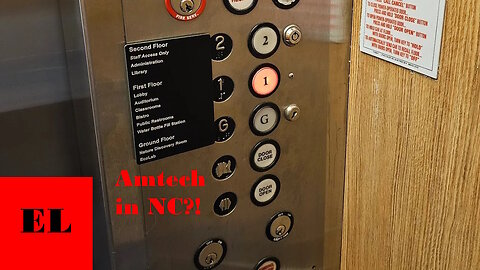 SUPER RARE Amtech Hydraulic Elevator - NC Arboretum Education Center (Asheville, NC)