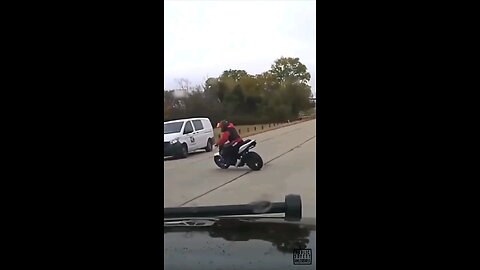 Biker Outsmarts Police Officer