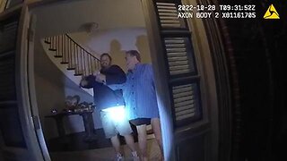 Police Body Cam Video Released of Paul Pelosi Attack (GRAPHIC VIDEO)