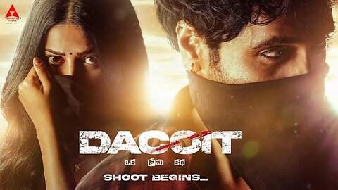 Dacoit Title Teaser (Hindi) | Adivi Sesh | Shruti Haasan | Shaneil Deo |