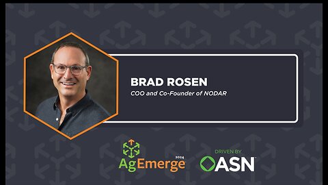 AgEmerge Podcast 135 with Brad Rosen of NODAR