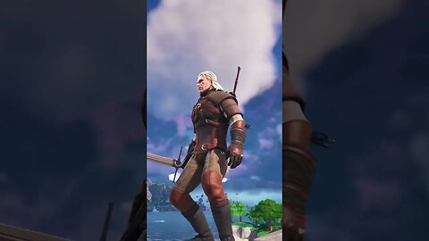 Geralt has entered the chat #fortnite #witcher3 #geralt #shorts