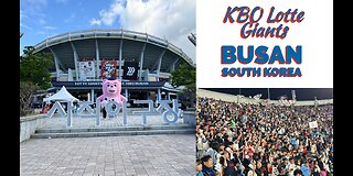 Baseball In Korea - Best Atmosphere & Fans In The KBO - Lotte Giants Busan 2024