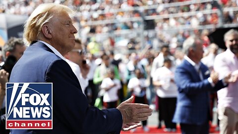 'USA! USA! USA!': Trump receives 'hero's welcome' at Formula 1 Miami Grand Prix