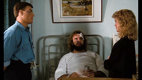 Bloodsport 1988 Frank Checks On Ray In Hospital And Returns Home Ending