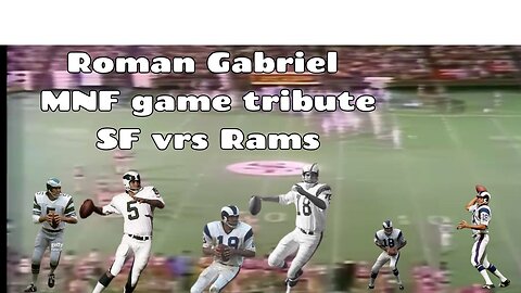 Roman Gabriel Tribute games