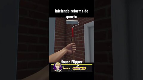 Iniciando reforma de um quarto no House Flipper #reforma #houseflipper #games #gameplay
