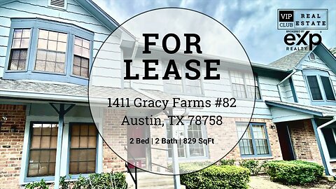 ⭐️⭐️⭐️ FOR LEASE || 1411 Gracy Farms Ln., Unit 82, Austin TX ⭐️⭐️⭐️