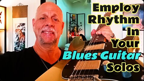 Get Rhythm Into Electric Blues Guitar Solos, Work Wonders For Your Lead Guitar - Brian Kloby Guitar