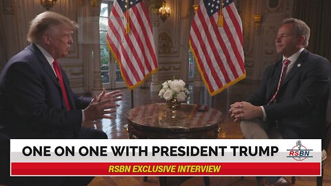 RSBN EXCLUSIVE: Interview with President Donald J. Trump From Mar-a-Lago