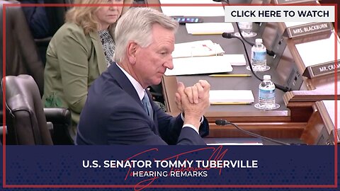 Senator Tuberville Questions Veterans Affairs Secretary Denis McDonough