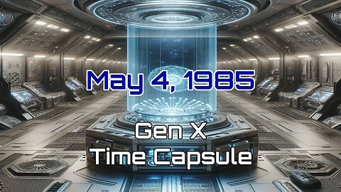 May 4th 1985 Gen X Time Capsule