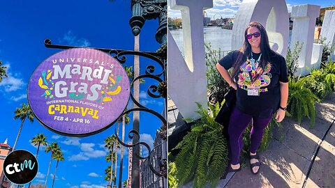 Universal's Mardi Gras Festival - We Hit The Top Food Booths | Universal Studios