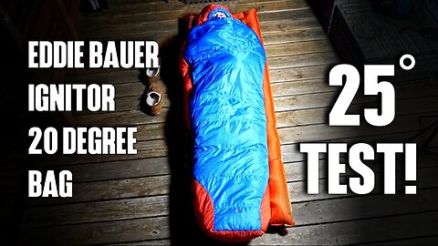 Eddie Bauer Igniter 20° Synthetic Bag (25° Test!)