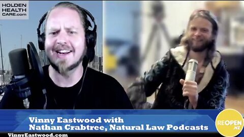 Nathan Crabtree from Natural Law Podcasts on The Vinny Eastwood Show