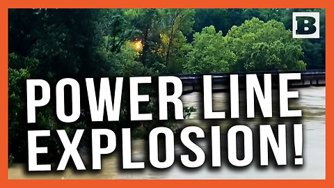 Power Line Explosion! Sparks Fly from Flooded San Jacinto Subdivision