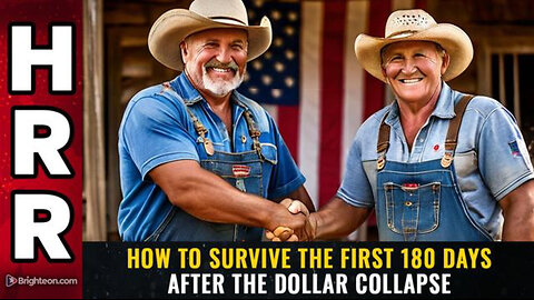 How to survive the first 180 days after the DOLLAR COLLAPSE