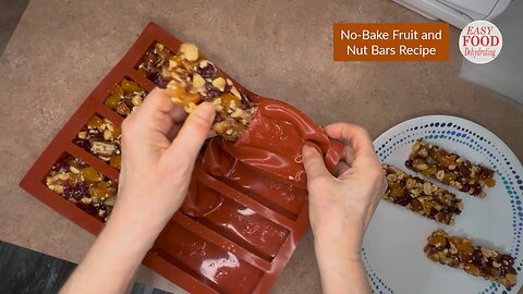 Easy No-Bake Dried Fruit and Nut Bars Recipe