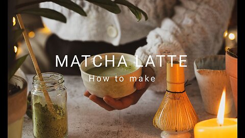 How to make Matcha Latte 🍵