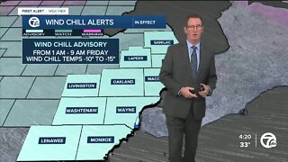 Wind chill advisory