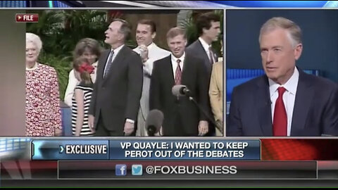 Dan Quayle: I wanted to keep Perot out of the debates