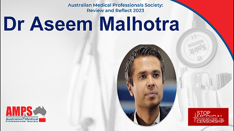 Dr Aseem Malhotra - Australia's Response to COVID-19