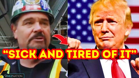 🚨The BEST Video You'll See ALL DAY! NY Union Worker Has a Message for Biden & Trump Bombshell