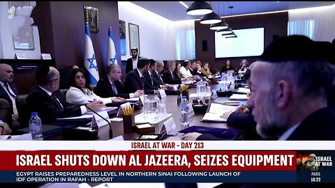 Israeli government shuts down Al Jazeera, seizes equipment