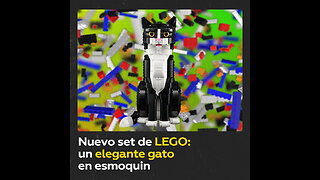 LEGO lanza un set de gato en esmoquin