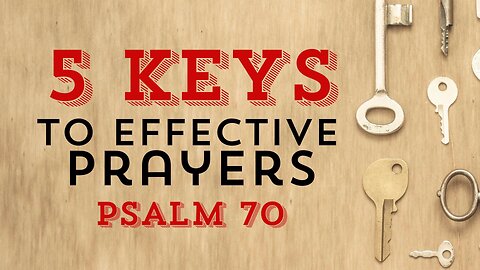 5 Keys to Effective Prayers | Pastor Shane Idleman