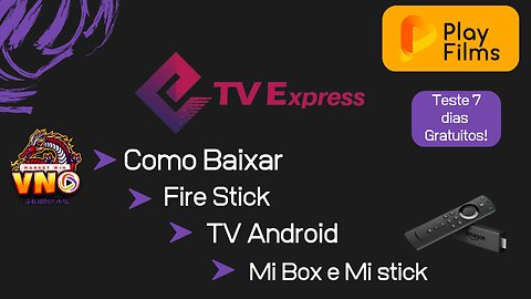 COMO BAIXAR O TVEXPRESS NA TV ANDROID / FIRE STICK / MI BOX E MI STICK