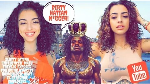 Slutty Talentless Latina 'Influencer' @malutrevejo7463 Exposed for being a racist homophobic brat