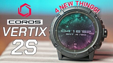 COROS VERTIX 2S / NEW HR Sensor, GPS Antenna, and more!