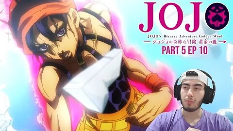 AEROSMITH GO Bratatata | JJBA Part 5: Golden Wind Ep 10 | REACTION