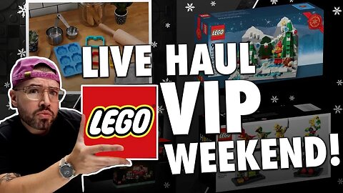 LIVE LEGO VIP Weekend Haul! Stacking LEGO Deals!