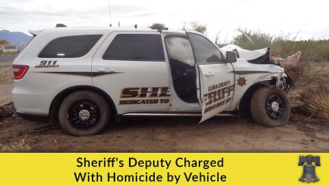 Sheriff's Deputy Charged With Homicide by Vehicle