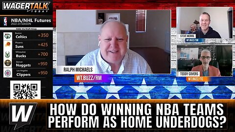 How Do Winning Teams Perform at Home as Underdogs? | Ralph Michaels NBA Chart and Data