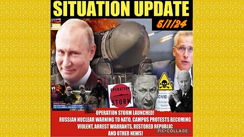 SITUATION UPDATE 5/1/24 - Is This The Start Of WW3?! Iran Attacks Israel, Gcr/Judy Byington Update