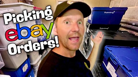 Is Clothing The Best Thing To Sell On eBay Right Now?? | Picking Orders