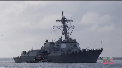 US warship operates in Black Sea in first instance since Russian invasion of Ukraine