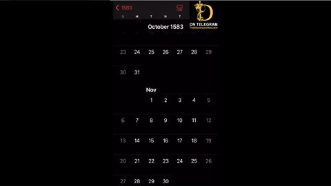 BREAKING NEWS! Why Does iPhone Calendar Show Missing Days | October 5-14, 1582