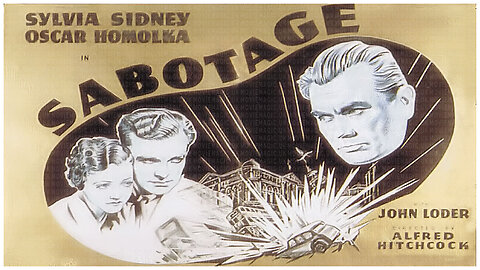 🎥 Sabotage - 1936 - Sylvia Sidney - 🎥 TRAILER & FULL MOVIE