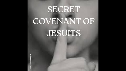 The Secret Covenant of the Jesuits Letter