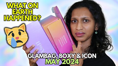 NEW MAY 2024 IPSY ICON BOX, Boxycharm, & Glam Bag