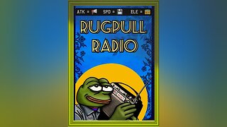 Rugpull Radio Ep 77 - with special guest PeymonFreedom on Taxation is theft. Opt out of paying Income Taxes to pedophiles.- 10:30 PM ET -