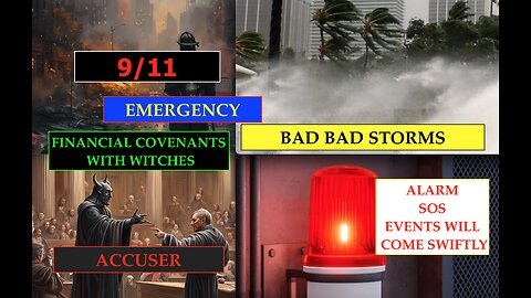 #prophetic Events like 9/11 will happen. deaths. Emergency. Repent.