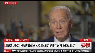 Biden Hilariously Says Trump's Not A Job Creator