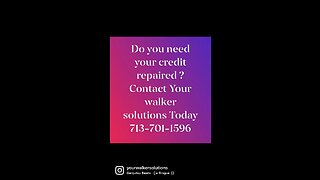 Credit repair service