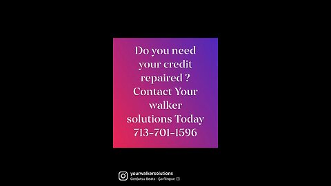 Credit repair service
