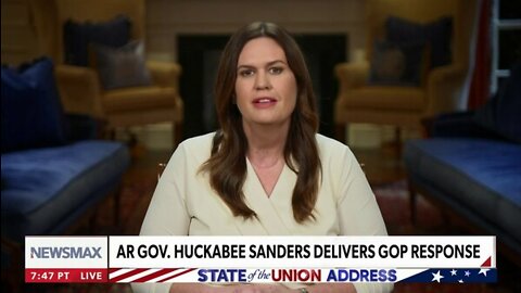Arkansas Gov. Sarah Huckabee Sanders delivers GOP Response to State of the Union address
